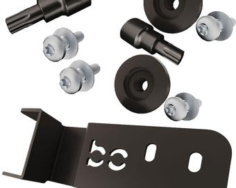 Toyota Tacoma Gen3 2016-2023 Deck Lid Anti-Theft Security ( TailGate Lock + 2pc Stay Cable Lock + 2 Keys )