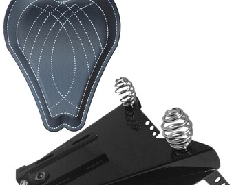 Yamaha V-Star Dragstar XVS1100 Leather Solo Seat Bobber Conversion Kit (13" BENDS)