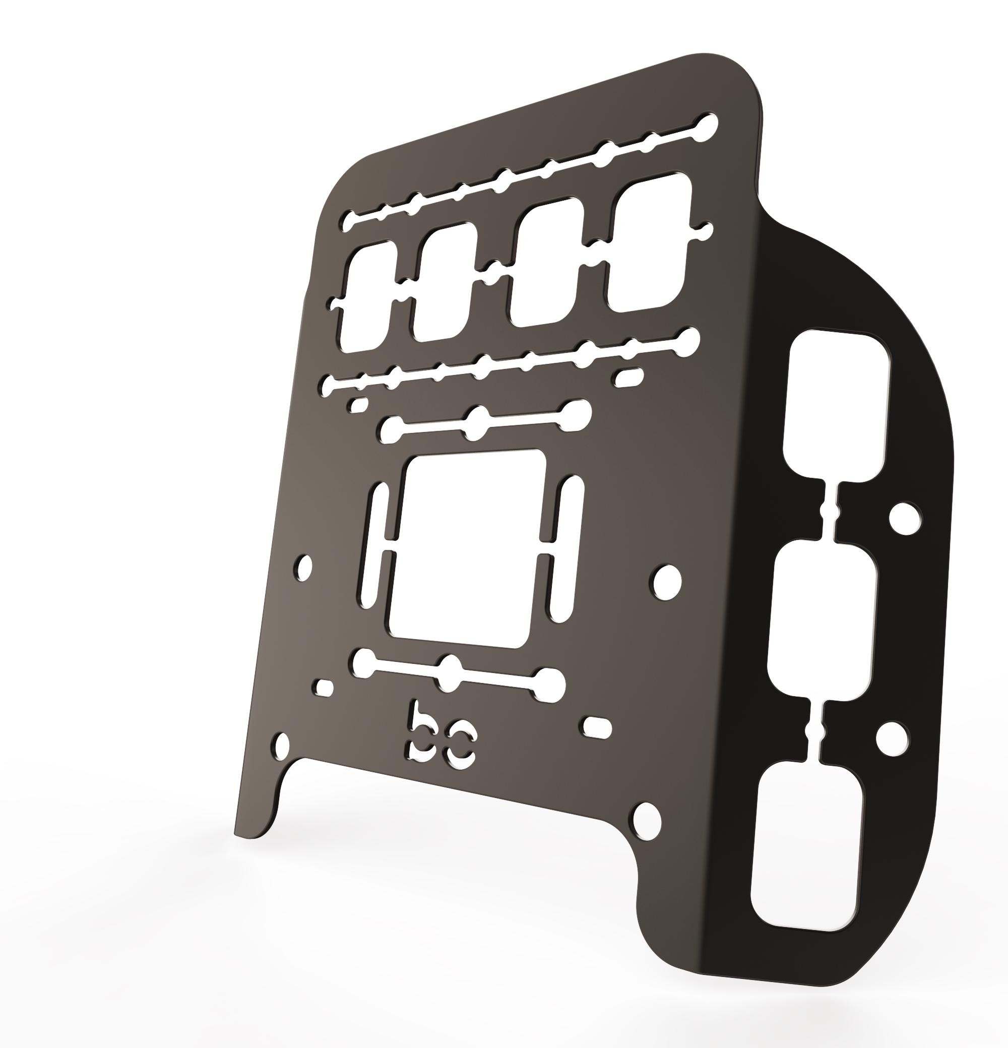 SUPER73 S2 Adventure Multi Mount Molle Front Headlight Plate