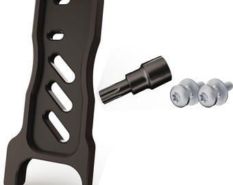 Toyota Tacoma Gen3 2016-2023 Deck Lid Anti-Theft Security ( TailGate Lock 2.0 + 1 Key )