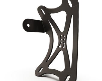 TT100LPBC Triumph Bonneville T100 T120 Vertical License plate bracket (CURVED)