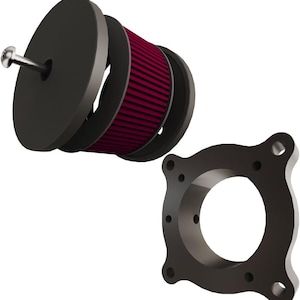 Honda Shadow vt750 (FUEL INJECTED) to Harley Super Sucker Intake Air Cleaner (Adapter + Super Sucker Intake Air Filter )