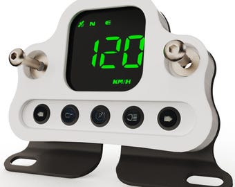 Harley Softail / Fatboy 2000-2017 Digital Cluster ODO Odometer Speedo Speedometer