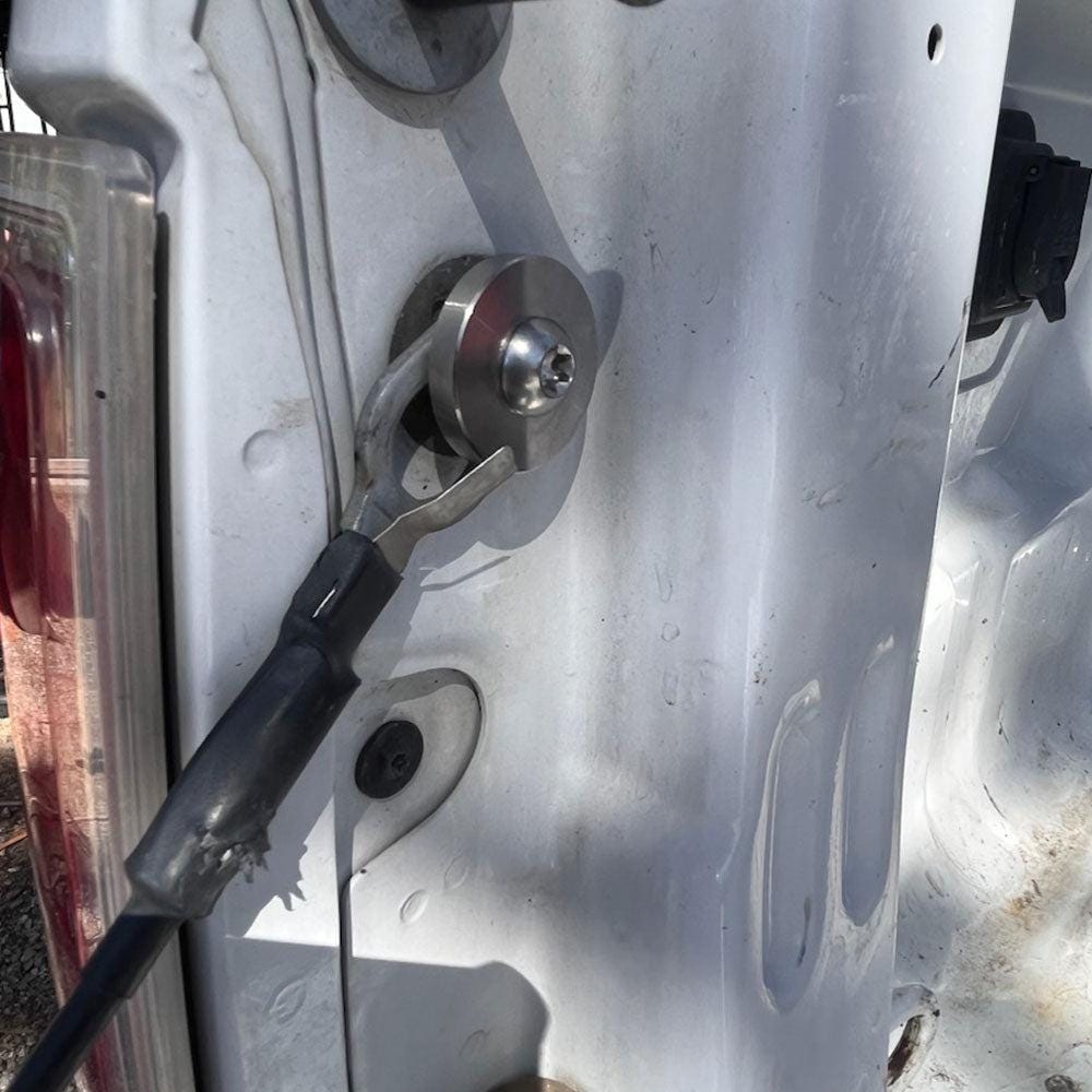 Ram Cable Lock Dodge Ram Gen5 2019-2024 1500 2500 3500 Tailgate Deck Lid Anti-theft ...