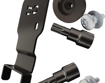 Toyota Tacoma Gen4 2024-2026 Deck Lid Anti-Theft Security v1 ( TailGate Lock + Stay Cable Lock + 2 Keys )