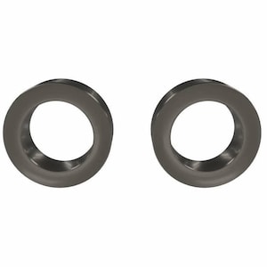 Yamaha V-Star Dragstar XVS1100 Handlebar Riser Bushings Spacer 2pc (RAW ALUMINUM)