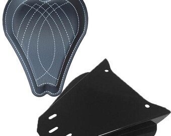 Yamaha V-Star Dragstar XVS650 Leather Solo Seat Kit (13" BENDS)
