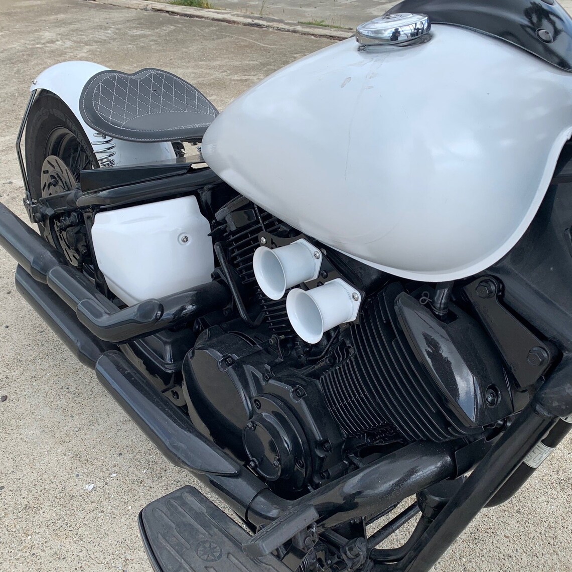 v star 1100 air intake modification