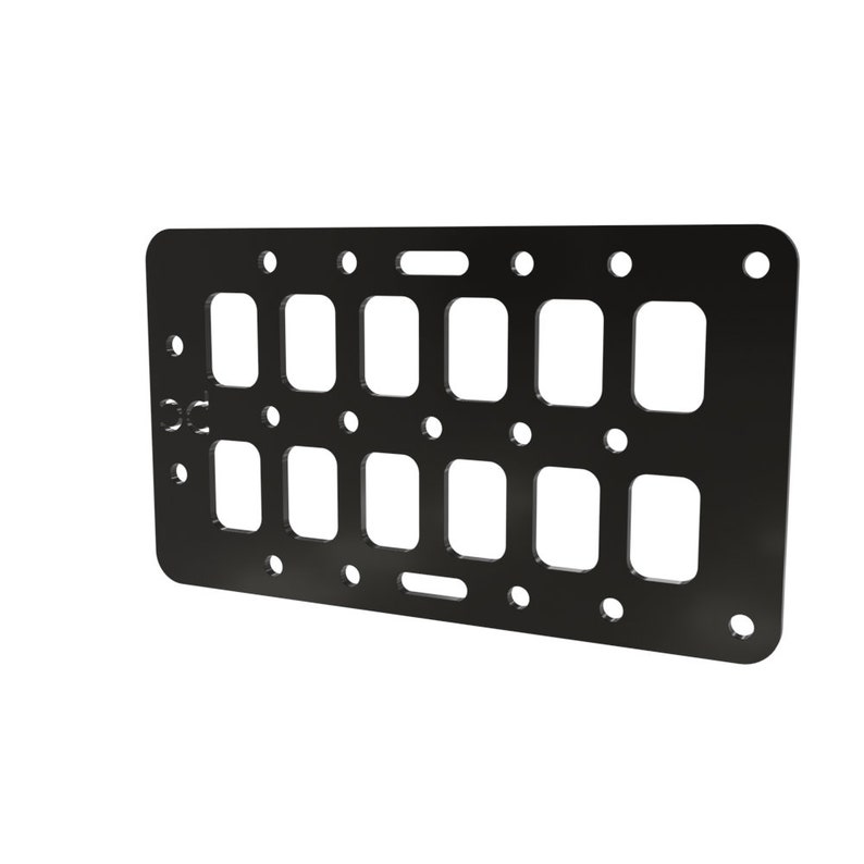 Multifit Tactical Rigid MOLLE Panel Ammo Can Mount powder Coated Etsy