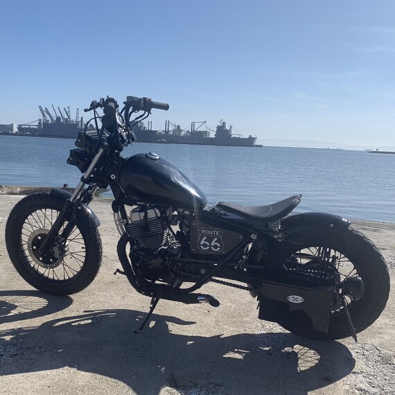 Honda rebel cheap 250 side cover