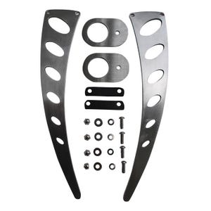 Yamaha V-Star Dragstar XVS650 Rear Fender Oval Strut, Bracket Kit