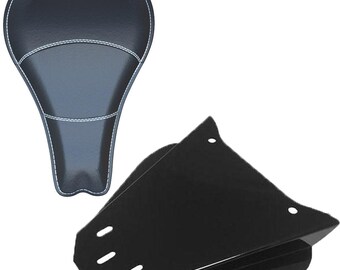 Yamaha V-Star Dragstar XVS650 Leather Solo Seat Kit (16" BLANK)