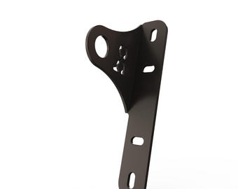 Custom Part UNIVERSAL Vertical / Horizontal License plate bracket  (Shorty)