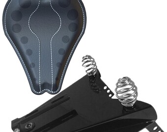 Yamaha V-Star Dragstar XVS1100 Leather Solo Seat Bobber Conversion Kit (13" HOLES)