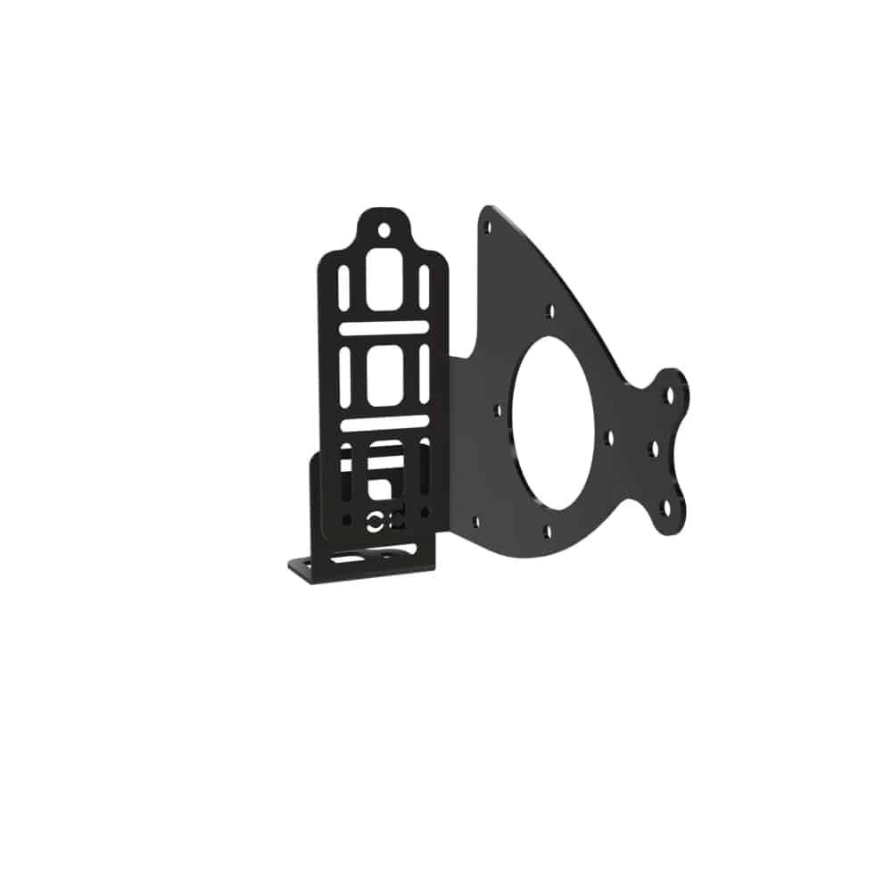 MultiFIT Saddle bag bracket W/Fuel Bottle Mount Powder Etsy