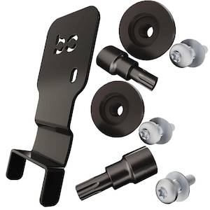 トヨタ タコマ Gen4 2024-2025 デッキリッド盗難防止セキュリティ (テールゲートロック + 2個のステーケーブルロック + 2つのキー)