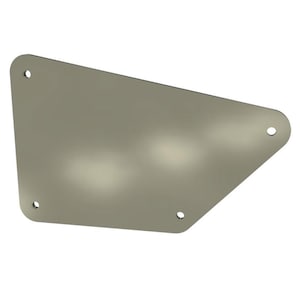 Honda Rebel CMX250 Left Side Cover Route 66 (Powder Coated)