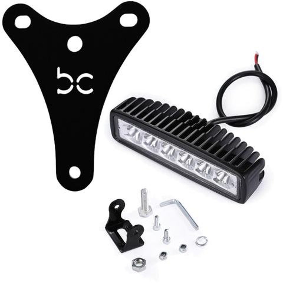 18w LED Light and Multifit Bracket Etsy