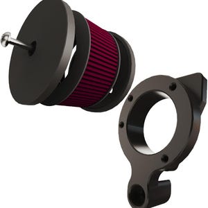 Honda Shadow VT750dc Spirit (Chain) to Harley Super Sucker Intake Air Cleaner (Adapter + Super Sucker Intake Air Filter)