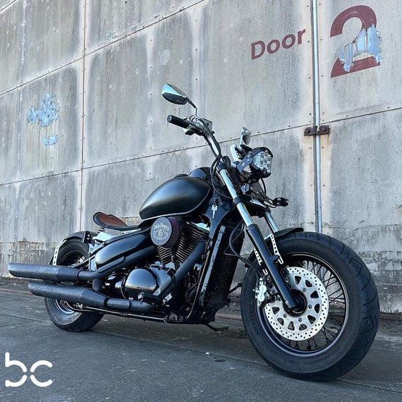 Suzuki Boulevard C50 (VL800) to Harley Stage Intake Air Cleaner