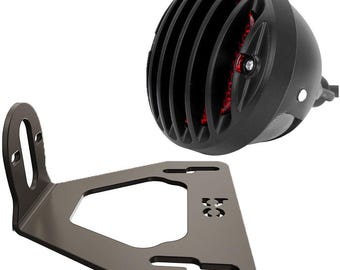 Triumph Bonneville T100 T120 Rear Brake Light bracket + Brake Light