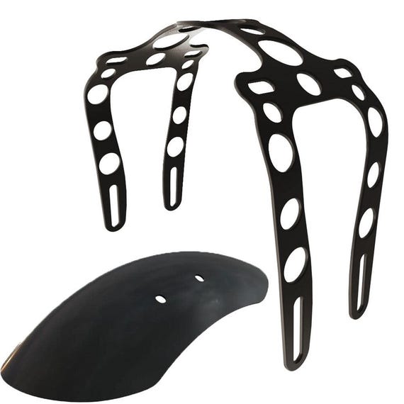 Suzuki Boulevard C50 (VL800) Front Fender Strut + Steel Matte