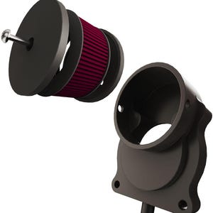 Kawasaki Vulcan VN1500 to Harley Super Sucker Intake Air Cleaner (Adapter + Super Sucker Intake Air Filter )