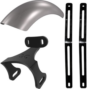 Honda Shadow VLX600 Rear Fender Combo Kit (Rear Fender + Fender Bracket + Struts)(ODD-LONG)
