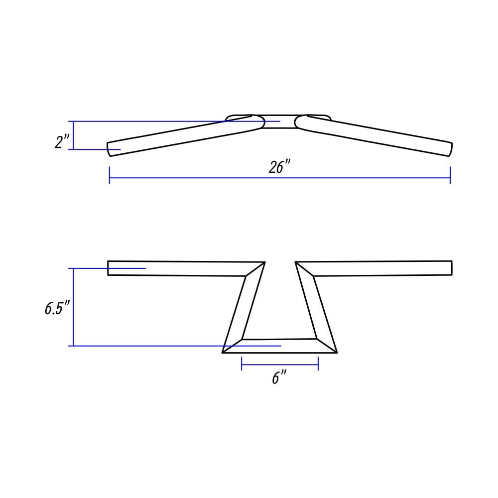 Kat Handlebars Knurling Drilling No Powder Coat Etsy UK