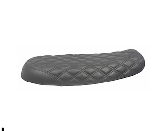 Asiento de gel doble con costuras de diamante para Triumph Bonnevielle T100 T120 (2001-2015)