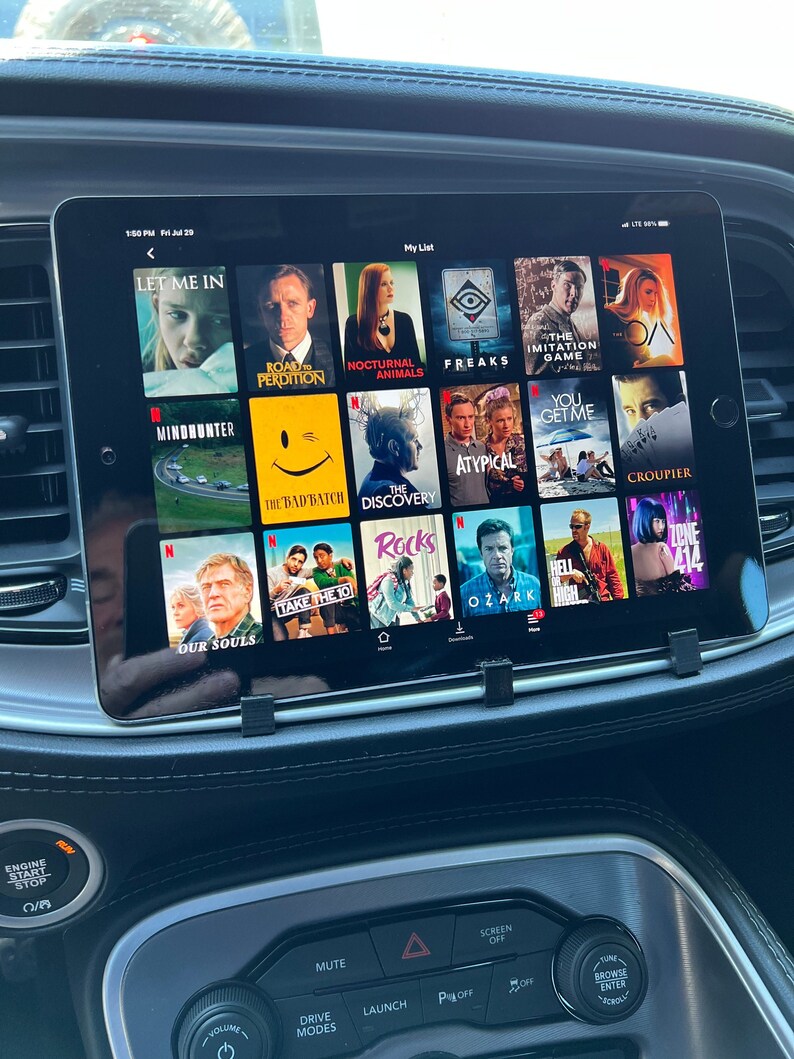 IPad Holder for Dodge Challenger Dashboard Etsy