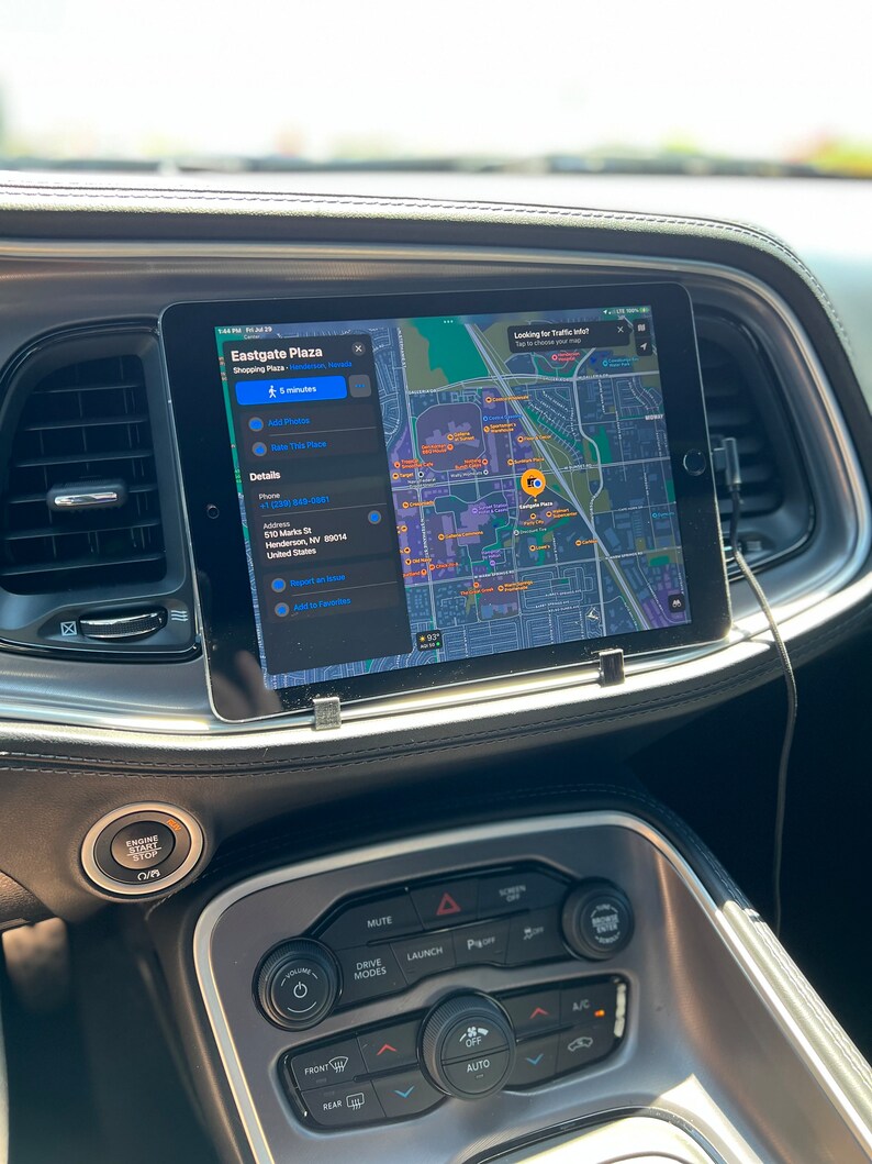 IPad Holder for Dodge Challenger Dashboard Etsy