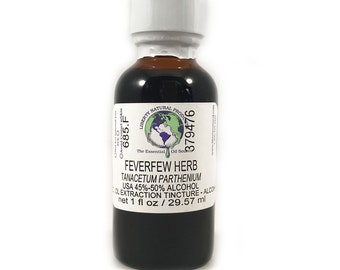 Feverfew Herbal Tincture (Tanacetum parthenium) + Free Shipping in USA