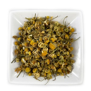 Egyptian Organic Chamomile Whole (Matricaria recutita) C/S Cut & Sifted Rough Cut Fresh - Free Shipping in USA