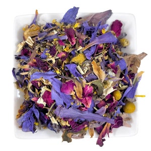 Pharaoh&#39;s Sacred Herbal Tea Blend: Lotus, Chamomile, Passion Flower