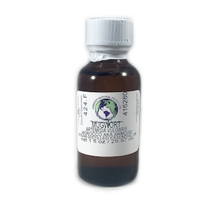 Mugwort (ARTEMISIA VULGARIS) 1 oz Steam Distilled Essential Oil - Free Shipping in USA