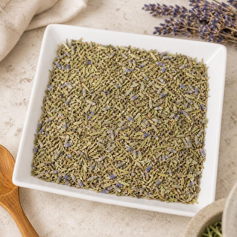 Erbe di Provenza / Senza sale / Miscela di erbe francesi / Condimento culinario fresco immagine 5