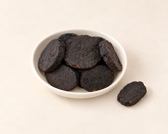 Cooked Rehmannia Root Slices | Rehmannia glutinosa | Shu Di Huang