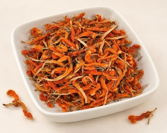 Wild Dagga Petals | Lion's Tail (Leonotis leonurus) | Dried Flowers | Wild Crafted
