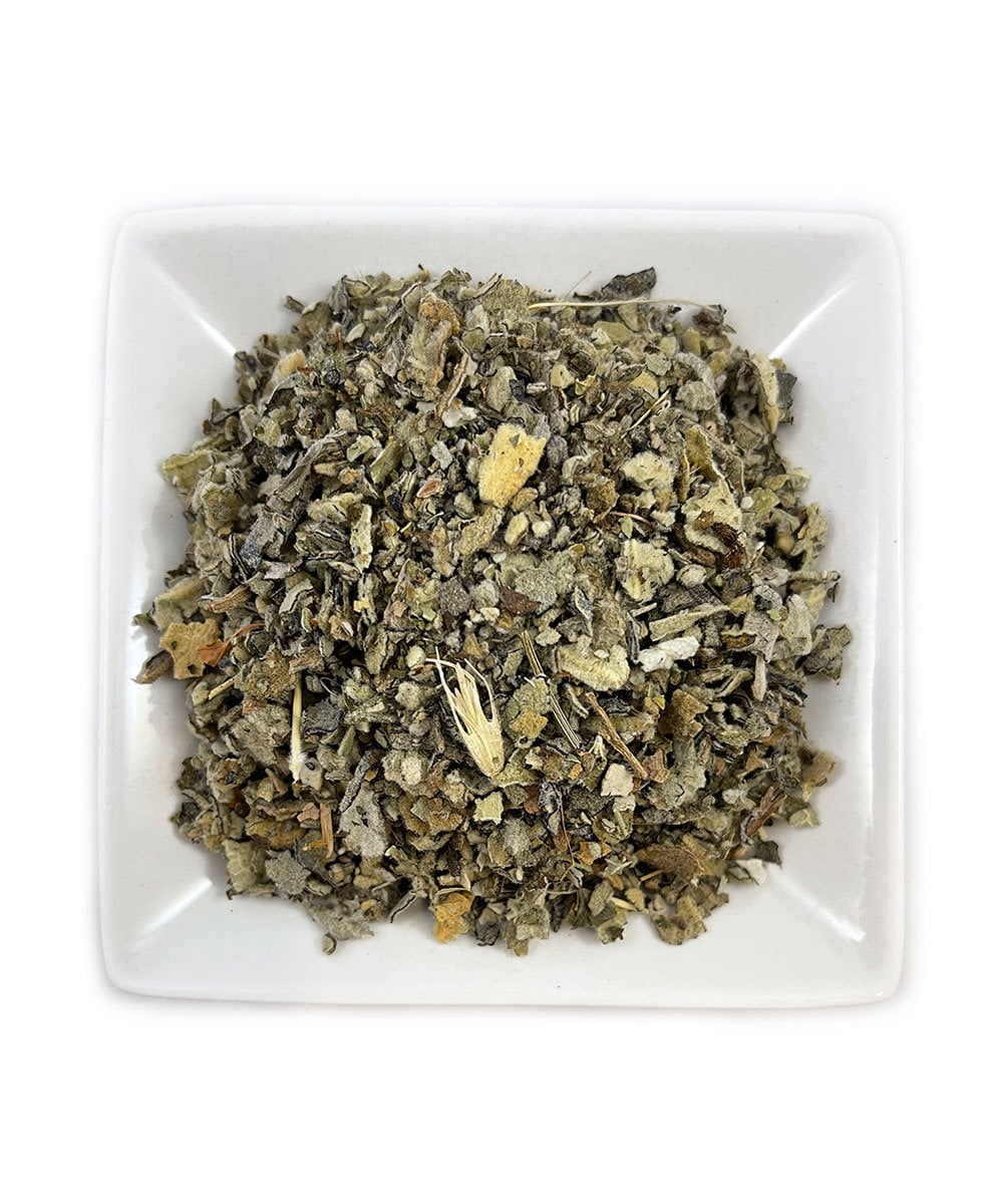 Organic Mullein Leaf: Cut & Sifted, Fresh Batch (Verbascum thapsus)