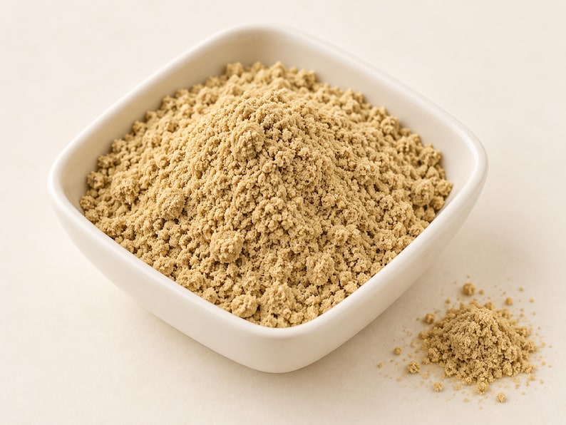 Ginger Root Powder | Zingiber officinale | Fine Ground Botanical Powder | Wild Crafted image 1