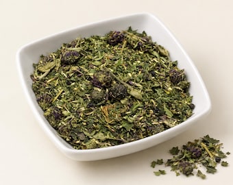 Ritual Wellness Herbal Tea Blend | Elderberry, Nettle, Red Clover, Sage, Ginger