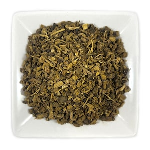 オーガニックイエロードックルート樹皮 C/S カット＆ふるいにかけた新鮮なもの（Rumex crispus） - 米国内送料無料