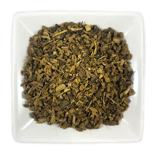 Organic Yellow Dock Root Bark C/S Cut & Sifted Fresh (Rumex crispus) - Free Shipping in USA