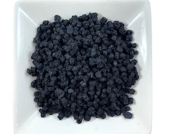 Organic Dried Bilberry Fruit: Whole Berries - Free USA Shipping