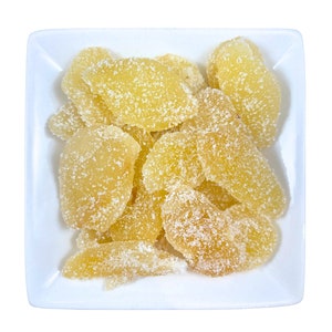 Kristallisierter kandierter Ingwer (Zingiber officinale) Fresh Charge (Zucker, Festlich, Dessert) - Kostenloser Versand in den USA