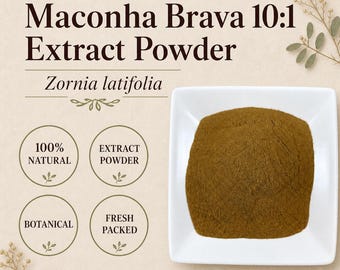 Maconha Brava Extract 10:1 | Zornia latifolia | Concentrated Botanical Powder