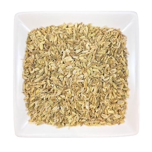 Organic Whole Fennel Seeds: Fresh Batch (Foeniculum vulgare)
