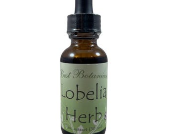 Organic Lobelia Herb Tincture - 1 oz