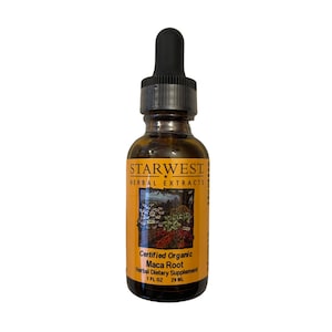 Organic Maca Root Extract Tincture - Free Shipping in USA